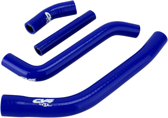 CV4 Performance Radiator Hose Kit Blue - Yamaha YZ450F 2006-2009