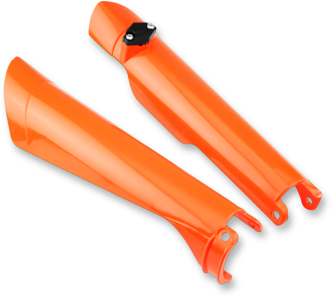 Cycra Fork Guards Black - Honda CRF450R and More