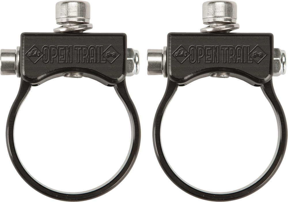 Open Trail Billet Light Bar Roll Bar Clamps - Pair - 1.5 in