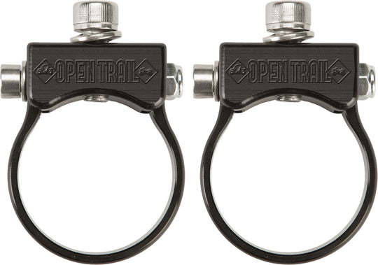 Open Trail Billet Light Bar Roll Bar Clamps - Pair - 1.5 in