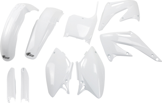 UFO Plast Body Kit White - Honda CRF450R 2002-2003
