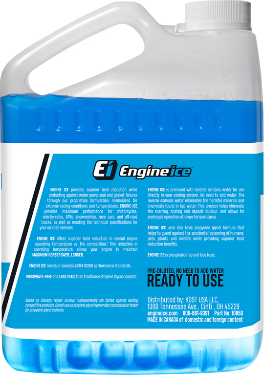 ENGINE ICE Premixed Motorcycle Coolant - 64 US fl oz.