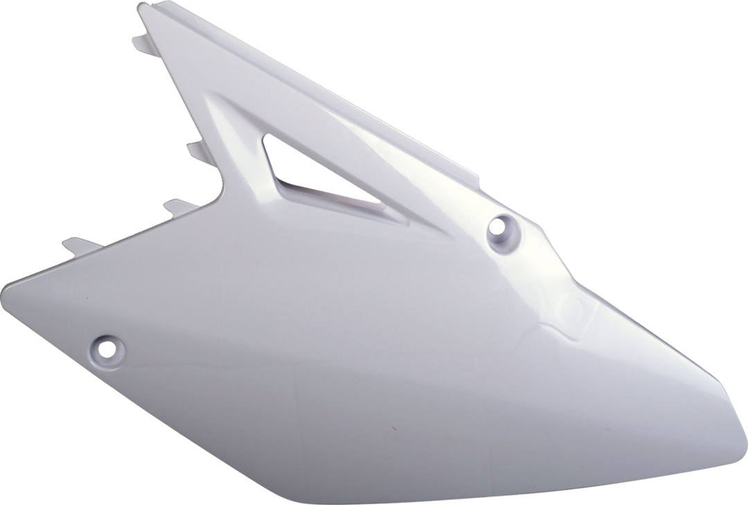 Polisport Side Panels White - Suzuki RM-Z450 2008-2017