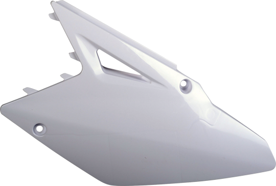 Polisport Side Panels White - Suzuki RM-Z450 2008-2017