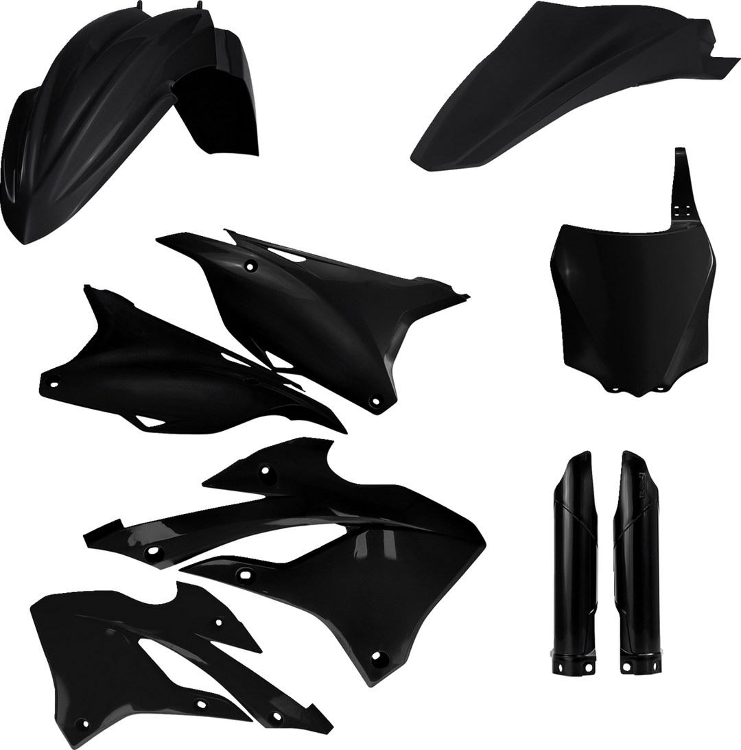Acerbis Full Body Kit Black - Kawasaki KX85 2022-2025