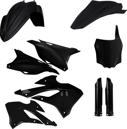 Acerbis Full Body Kit Black - Kawasaki KX85 2022-2025