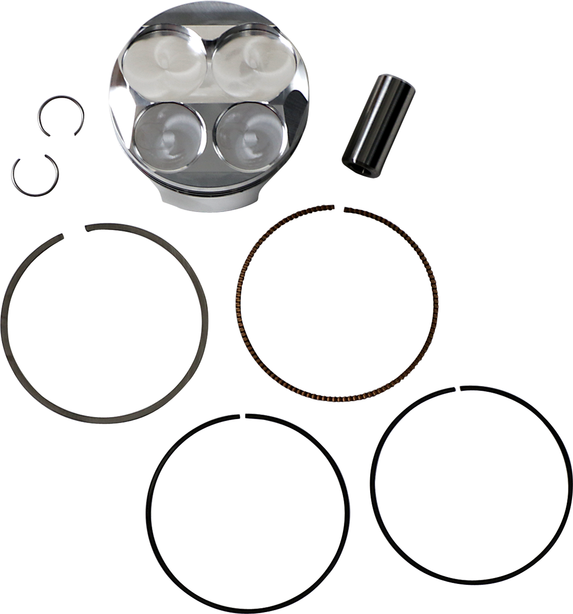 JE Pistons Pro Series Piston Kit - Yamaha YZ250F 14-18 / YZ250FX 15-19 / WR250F 15-17 - 77.00 mm 14.0:1 CR