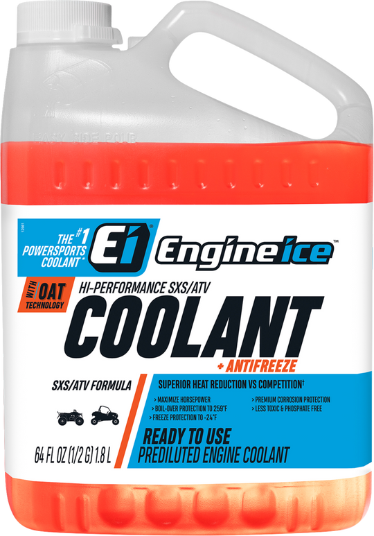 ENGINE ICE Premixed Coolant - SXS/ATV/UTV - 64 US fl oz.