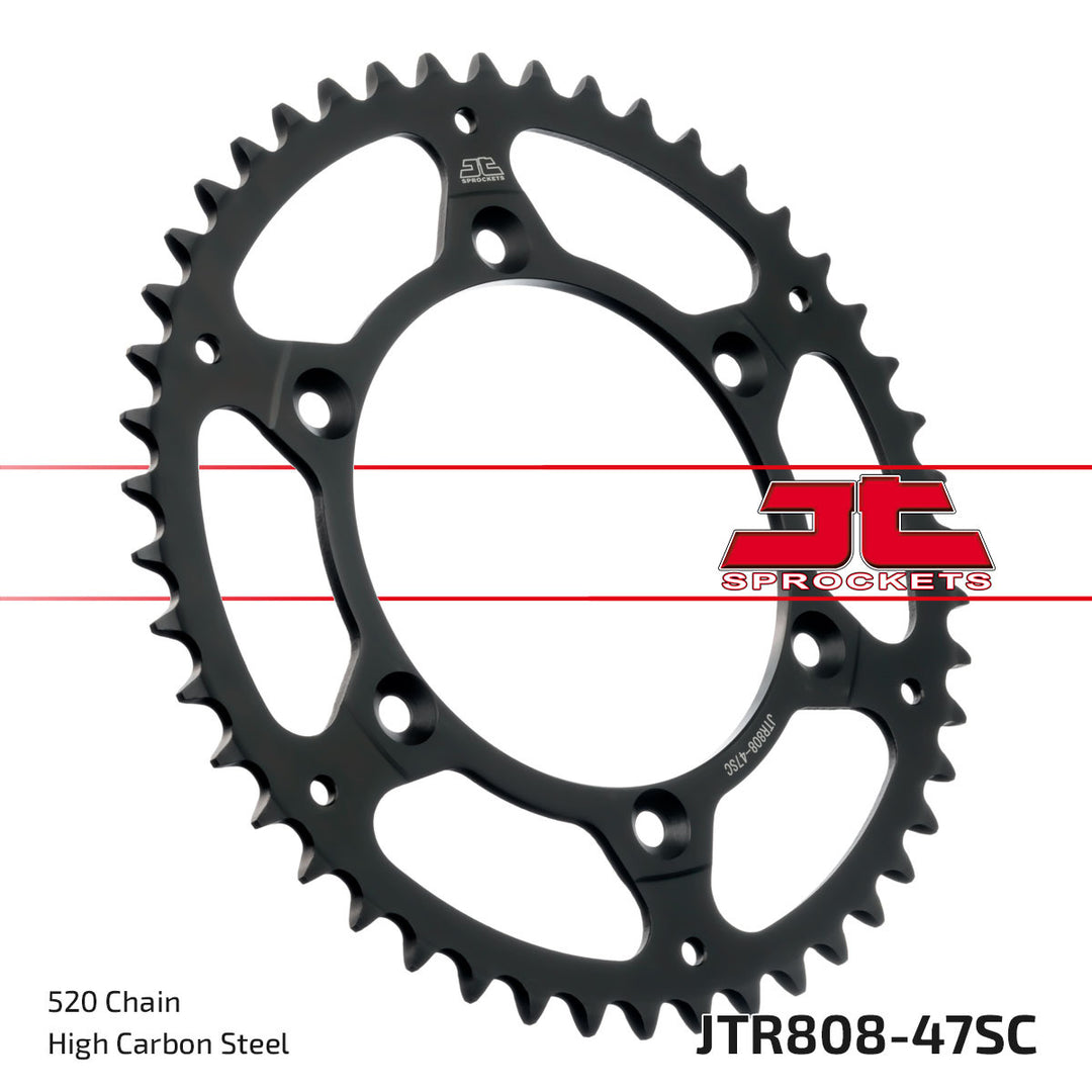JT Sprockets Steel Rear Sprocket 47T-520