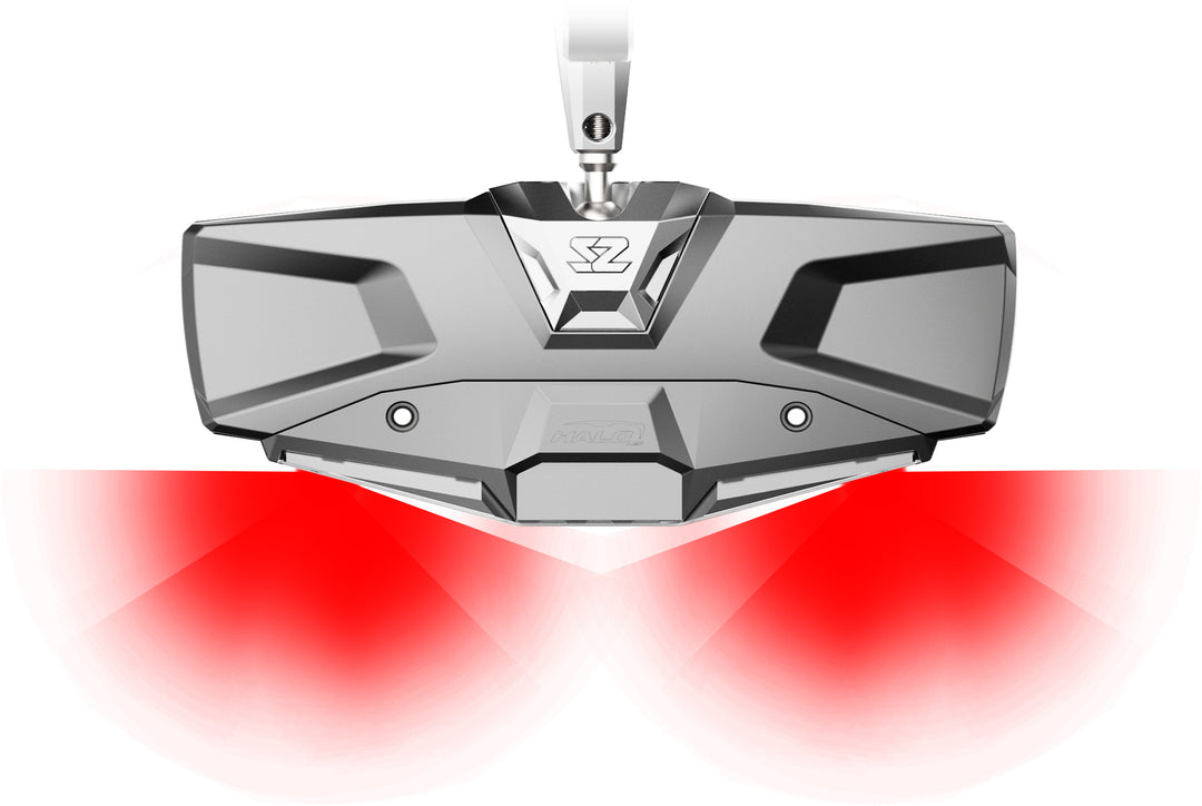 Seizmik Halo-RA LED Rear View Mirror - Cast Aluminum with Lighting