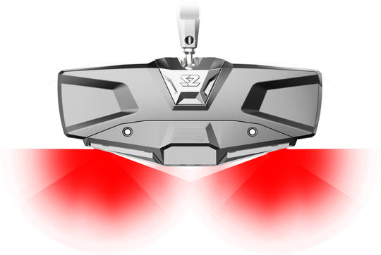 Seizmik Halo-RA LED Rear View Mirror - Cast Aluminum with Lighting