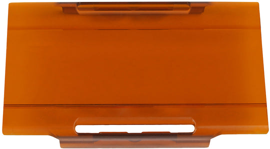 Rigid Industries LED Light Cover - E-Series 6 in Amber Pro