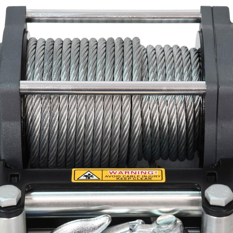 Superwinch Terra 4500 Winch - 4,500 lb - Gray Wrinkle