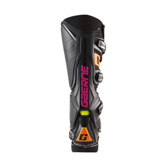 Gaerne SG12 Limited Edition Boot - Black/Orange/Pink - Size 11