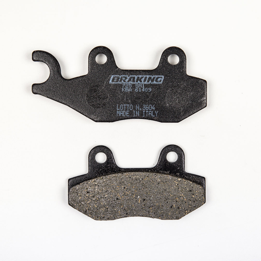 Braking Semi-Metallic Brake Pads 725SM1