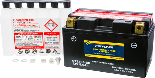 Fire Power Maintenance Free Battery CTZ10S-BS