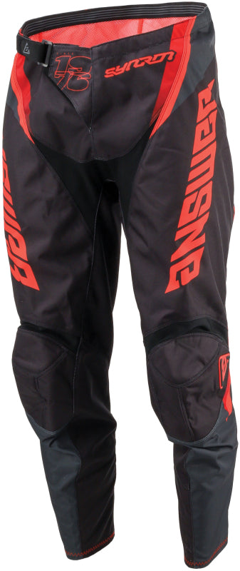 Answer Syncron Envenom Pants Red/Black Youth