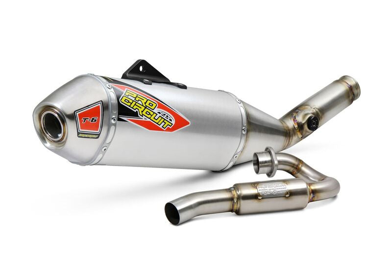 Pro Circuit JCR Replica T-6 Full System with Ti Canister - Honda CRF450X 2019-2025