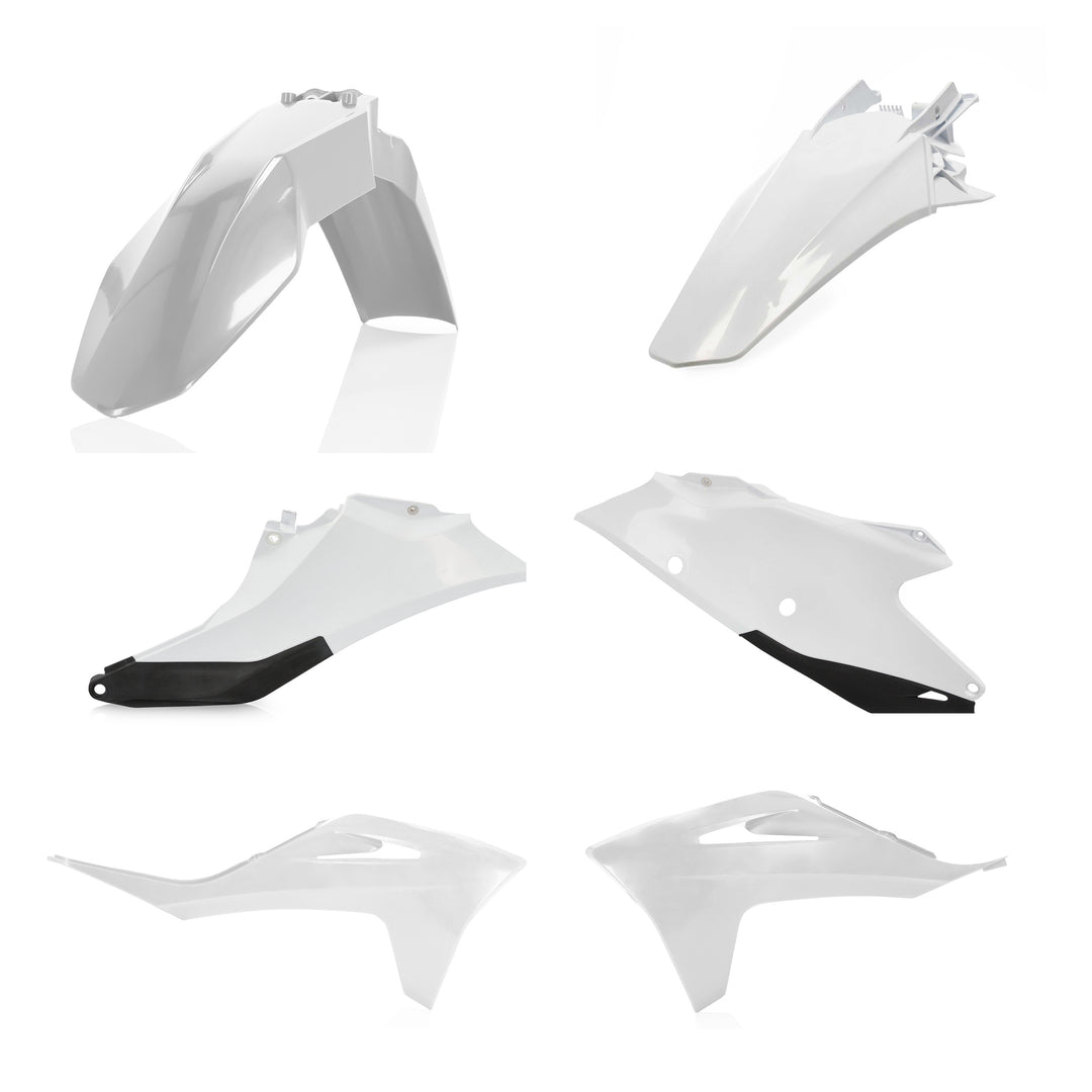 Acerbis Plastic Kit White and Black (2872781035)