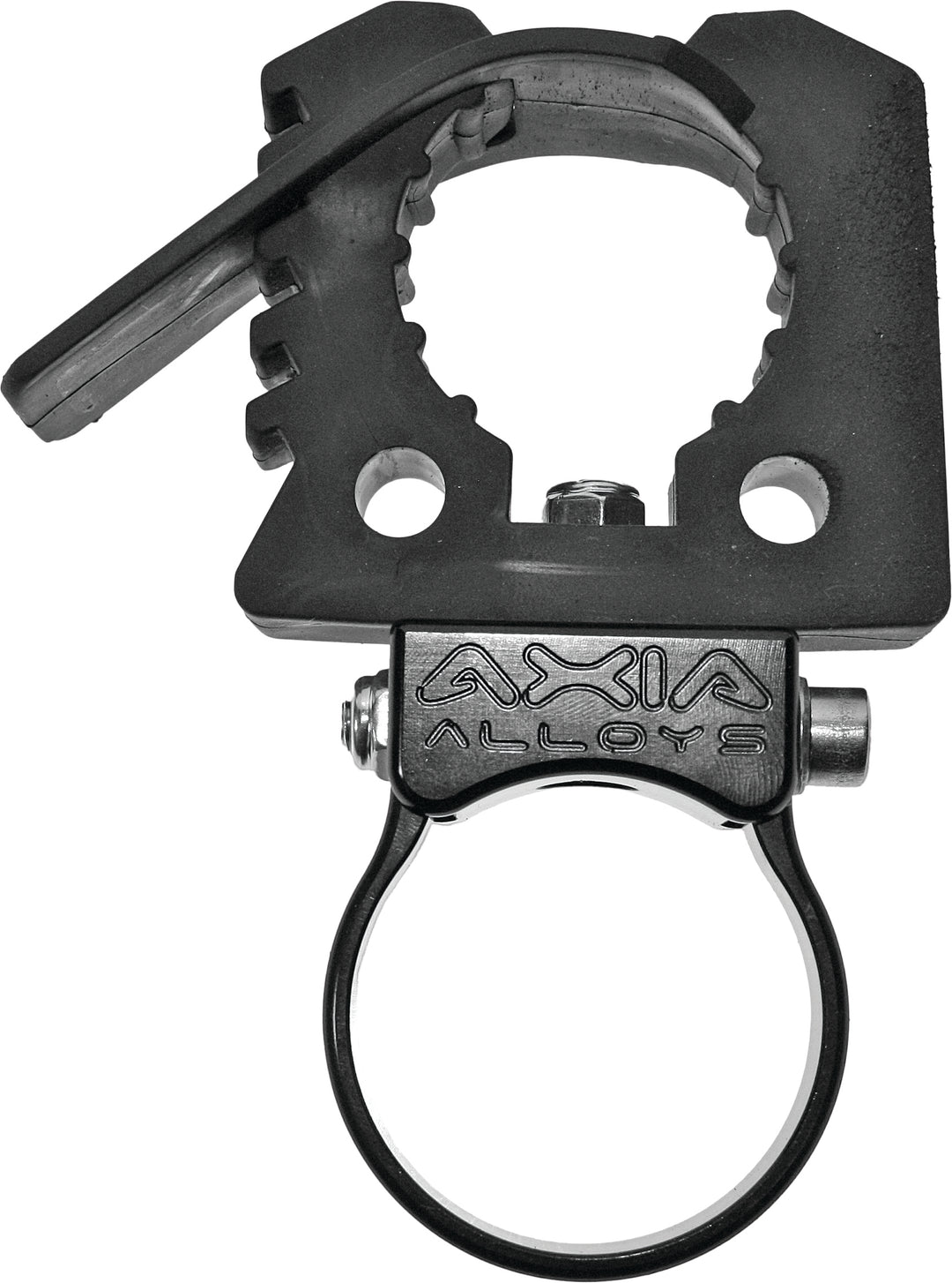 Axia Alloys Universal Mounts - UTV Roll Cage Accessory Brackets - All Purpose Rubber Adjustable 1 to 2-1/2 in