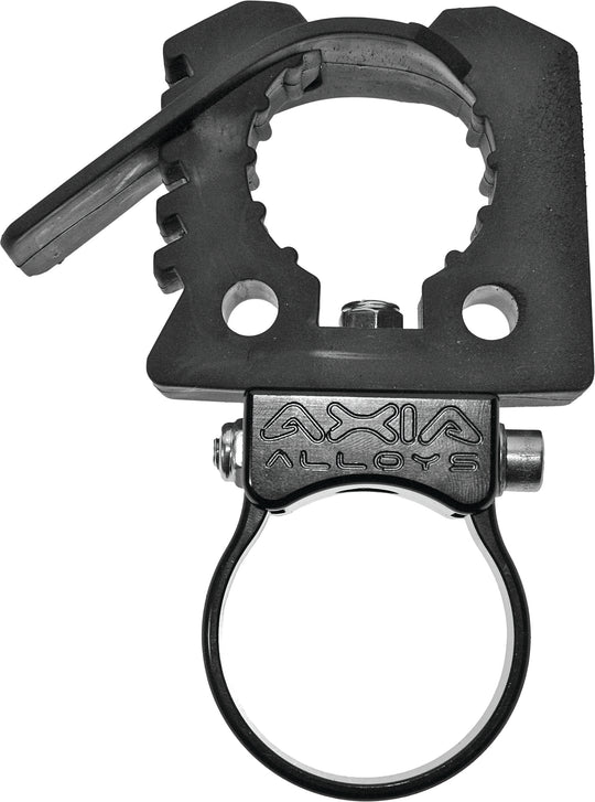 Axia Alloys Universal Mounts - UTV Roll Cage Accessory Brackets - All Purpose Rubber Adjustable 1 to 2-1/2 in