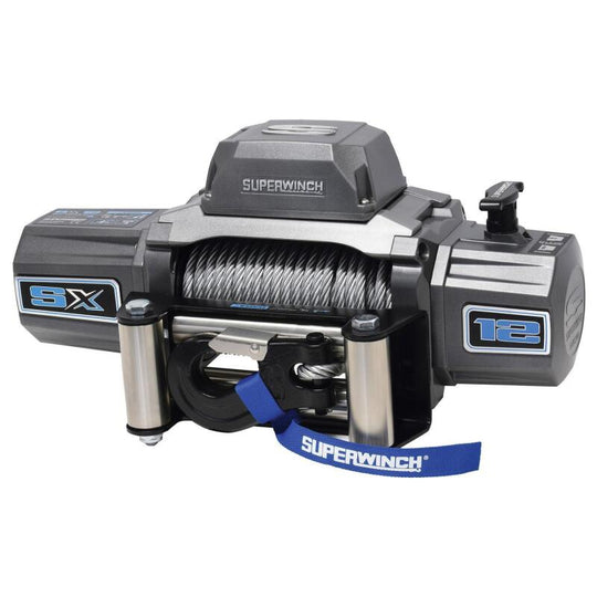 Superwinch SX 12000 Wire Rope Winch - 12,000 lb - Graphite