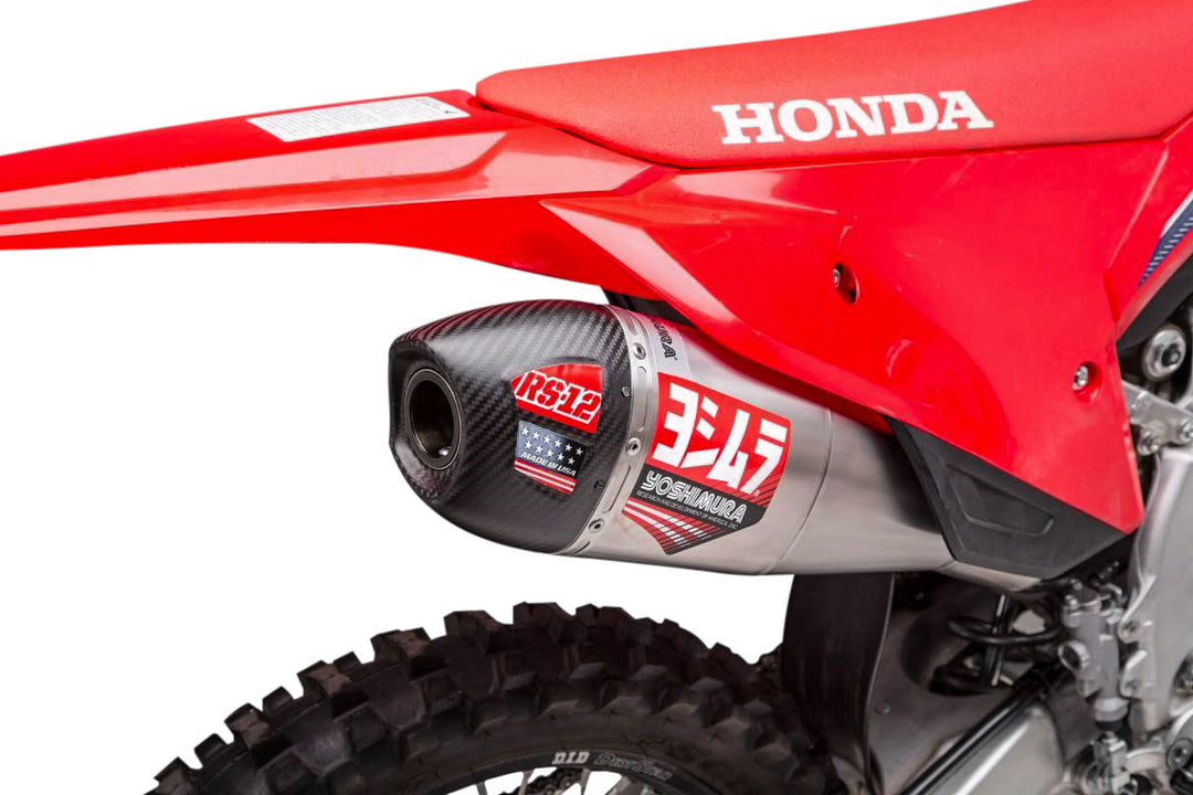 Yoshimura RS-12 Slip-On - Honda CRF250R/CRF250RX 2022-2024