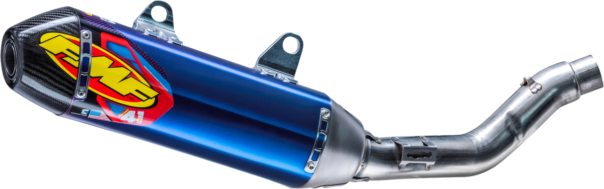 FMF Factory 4.1 RCT Titanium Slip-On - Ducati Desmo450 MX 2026