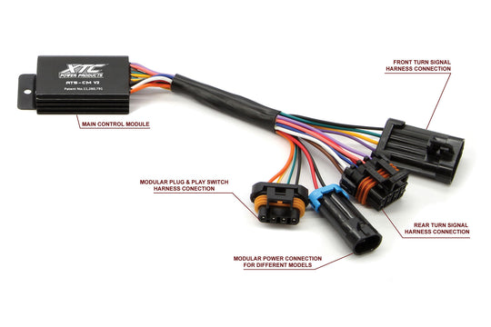XTC Self-Canceling Turn Signal Kit with Horn and X-LITE DRL - Can-Am - Commander 700 / 1000 2021-2026