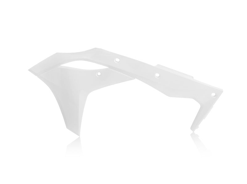 Acerbis Radiator Shroud - 17-18 Kaw KX250F / 19-20 KX250 - White