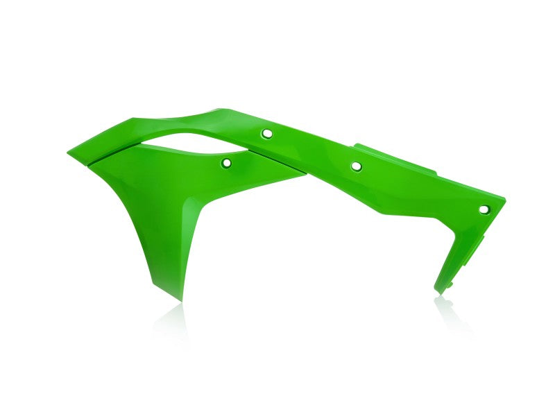 Acerbis Radiator Shroud - 17-18 Kaw KX250F / 19-20 KX250 - Green