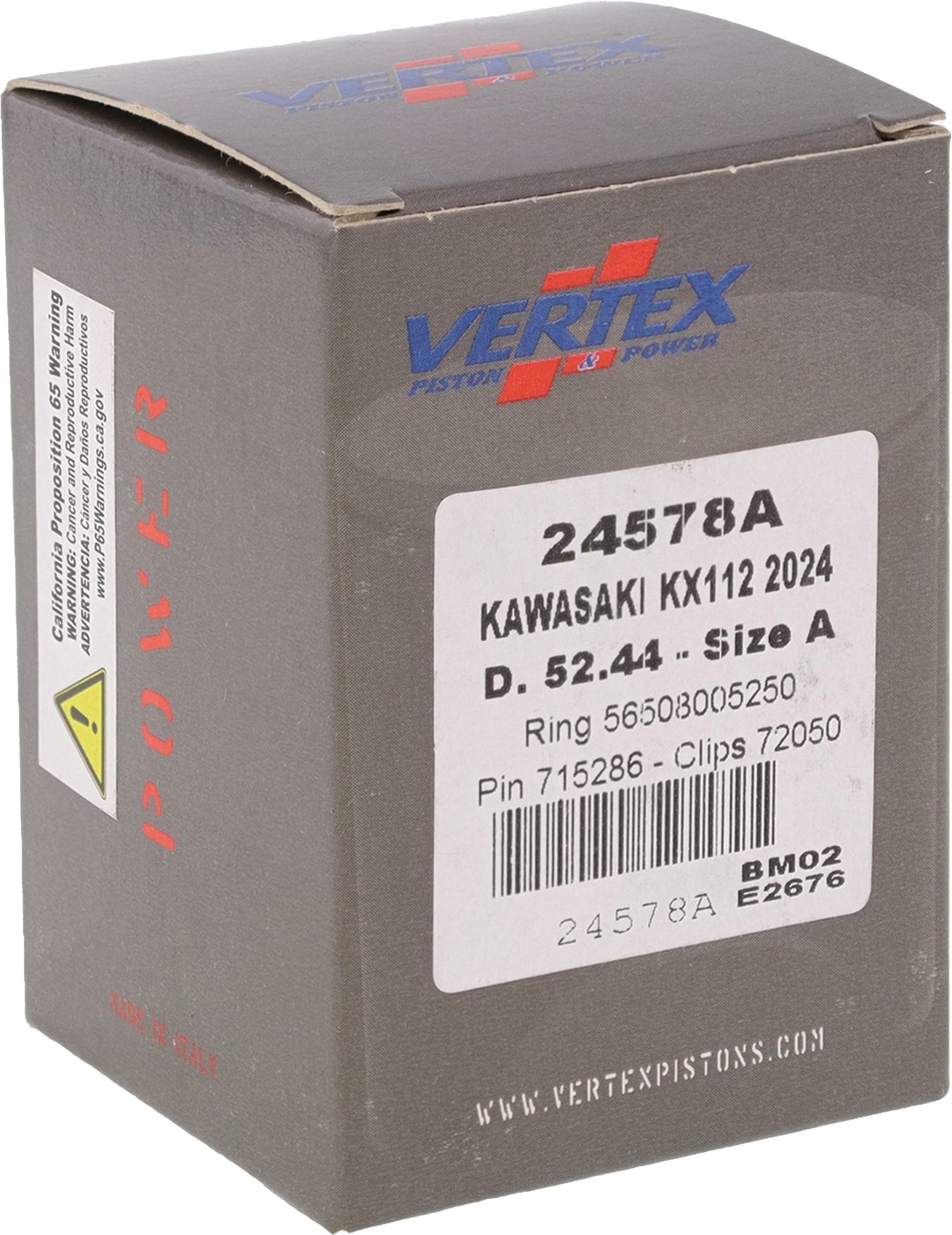 Vertex Piston Kit