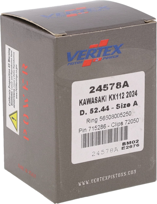 Vertex Piston Kit