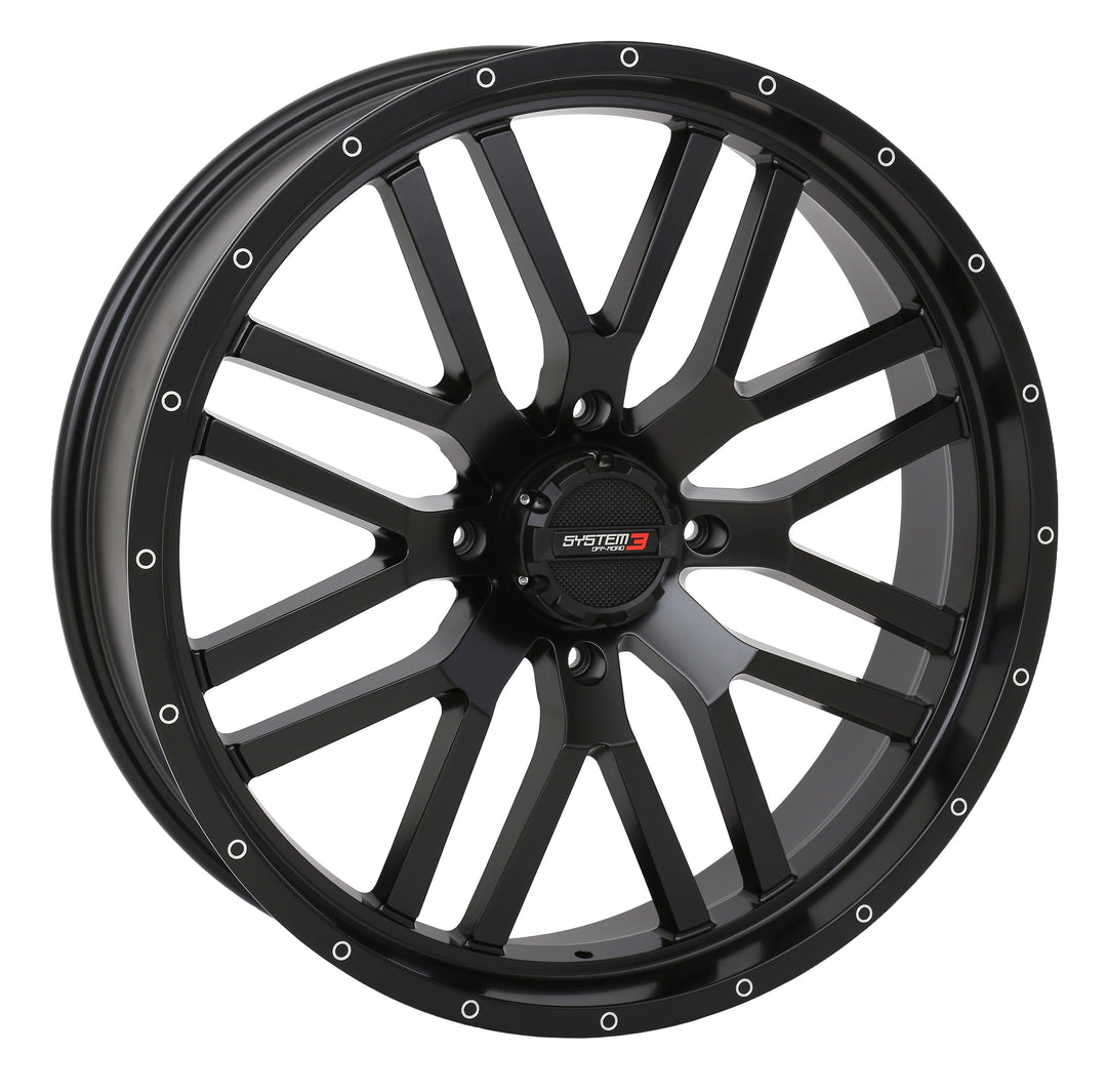 System 3 ST3 Wheels 22x7 4+2.5 (+10MM) 4 Black