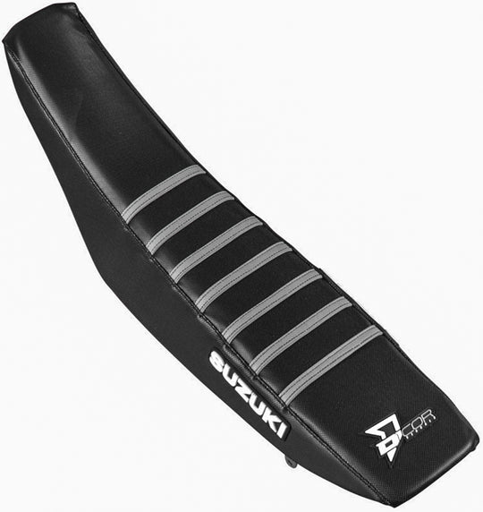 D-Cor Seat Cover Black and Grey Ribs (30-40-465)