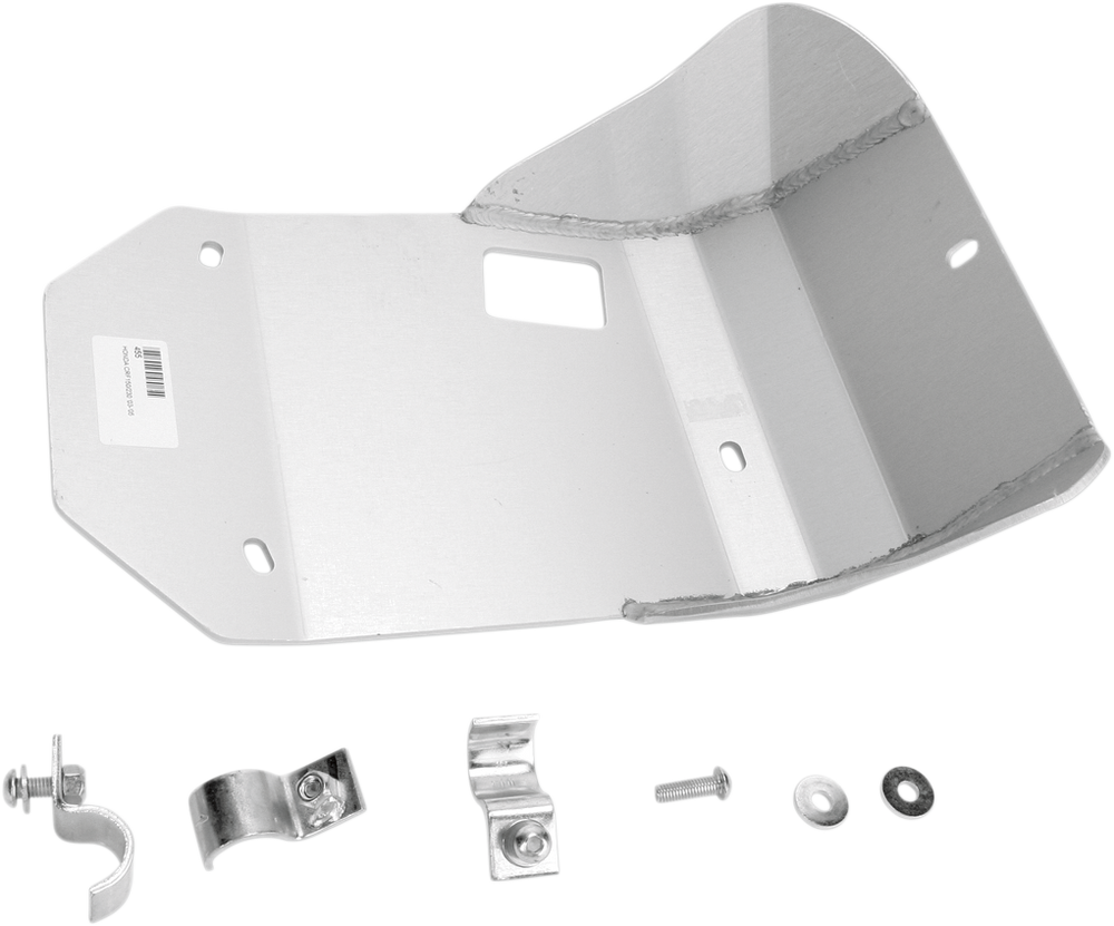 Moose Racing Skid Plate Silver - Kawasaki KX250F 2009-2016