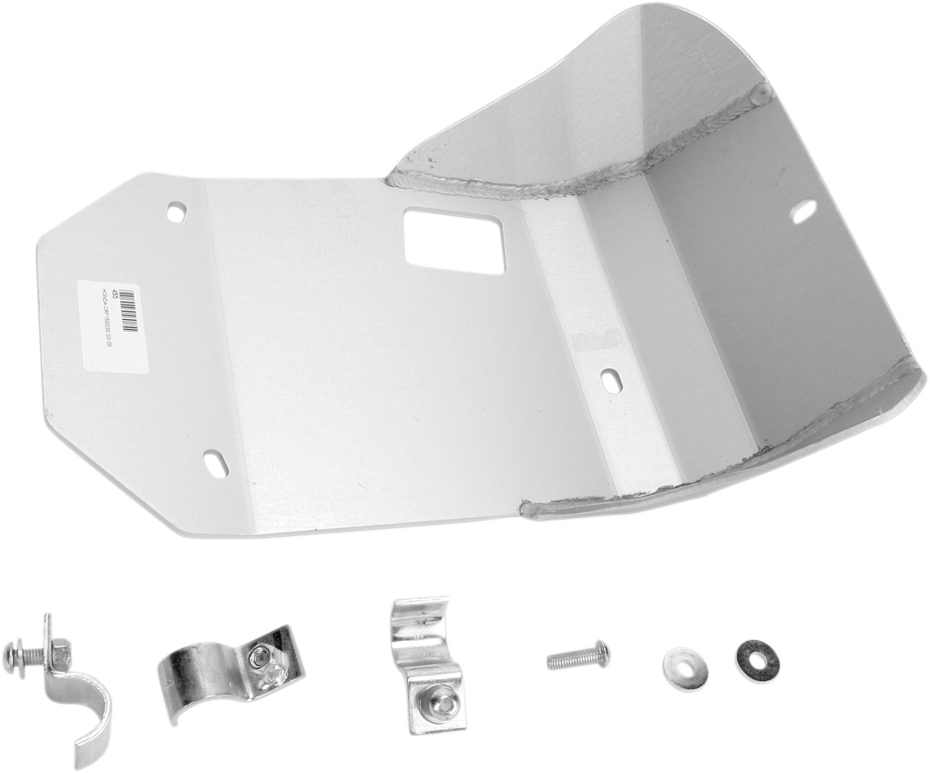 Moose Racing Skid Plate Silver - Kawasaki KX250F 2009-2016