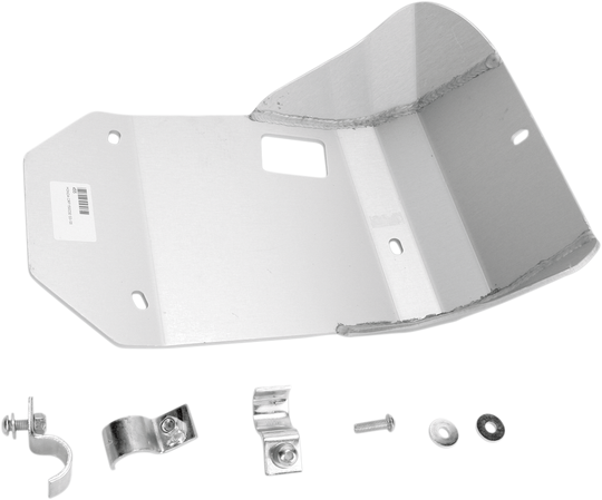 Moose Racing Skid Plate Silver - Kawasaki KX250F 2009-2016