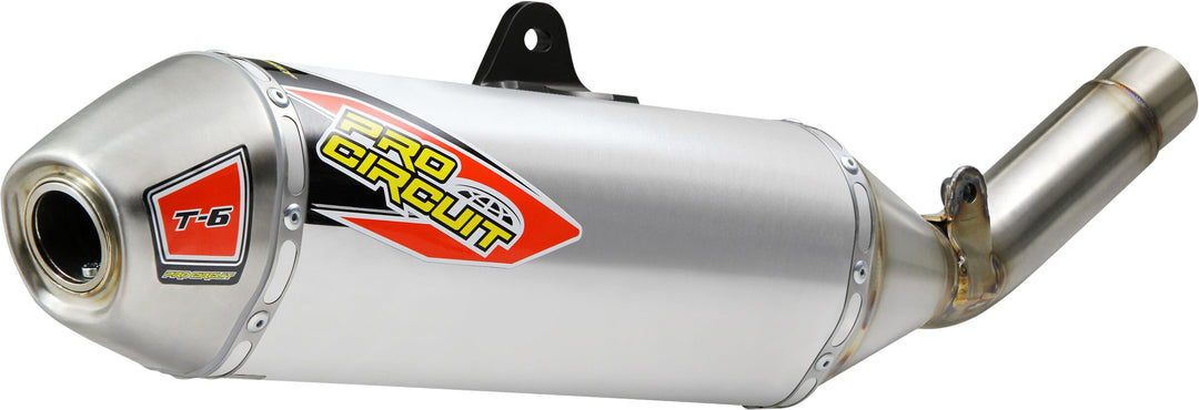 Pro Circuit T-6 Stainless Slip-On - Honda CRF450X 2019-2025