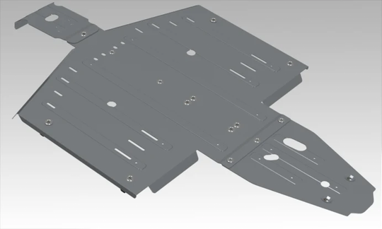 Rival Powersports Central Skid Plate