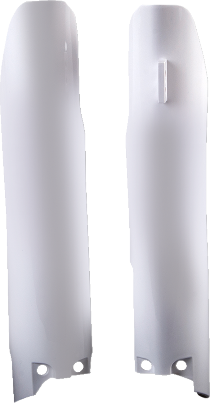 Polisport Fork Guard Cover White - Suzuki RM125 and More