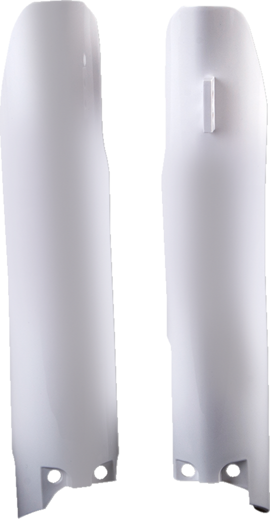 Polisport Fork Guard Cover White - Suzuki RM125 and More