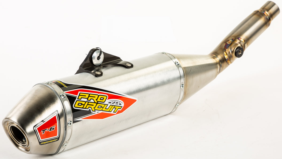 Pro Circuit T-6 Stainless Slip-On - Kawasaki KX450F/X 2019-2023