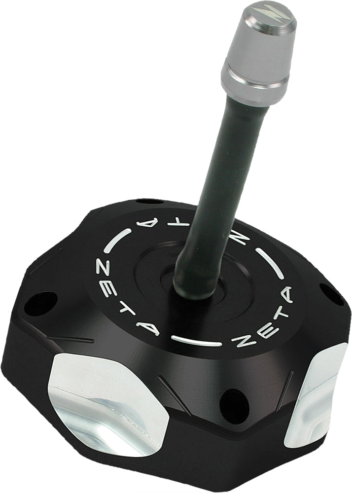 Zeta Billet Gas Cap Black