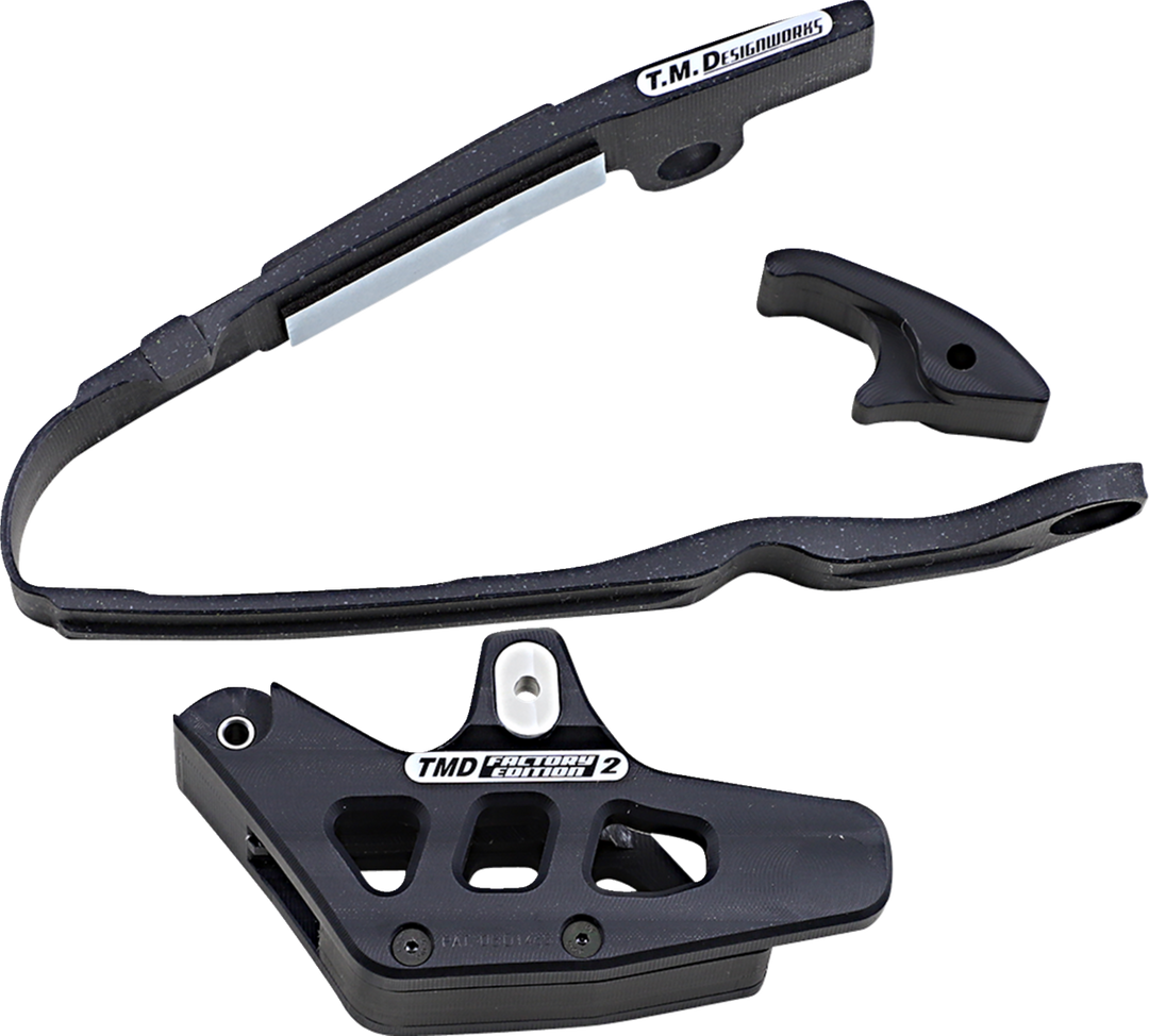 TM Designworks Chain Guide/Slider Blue - Yamaha WR250F and More