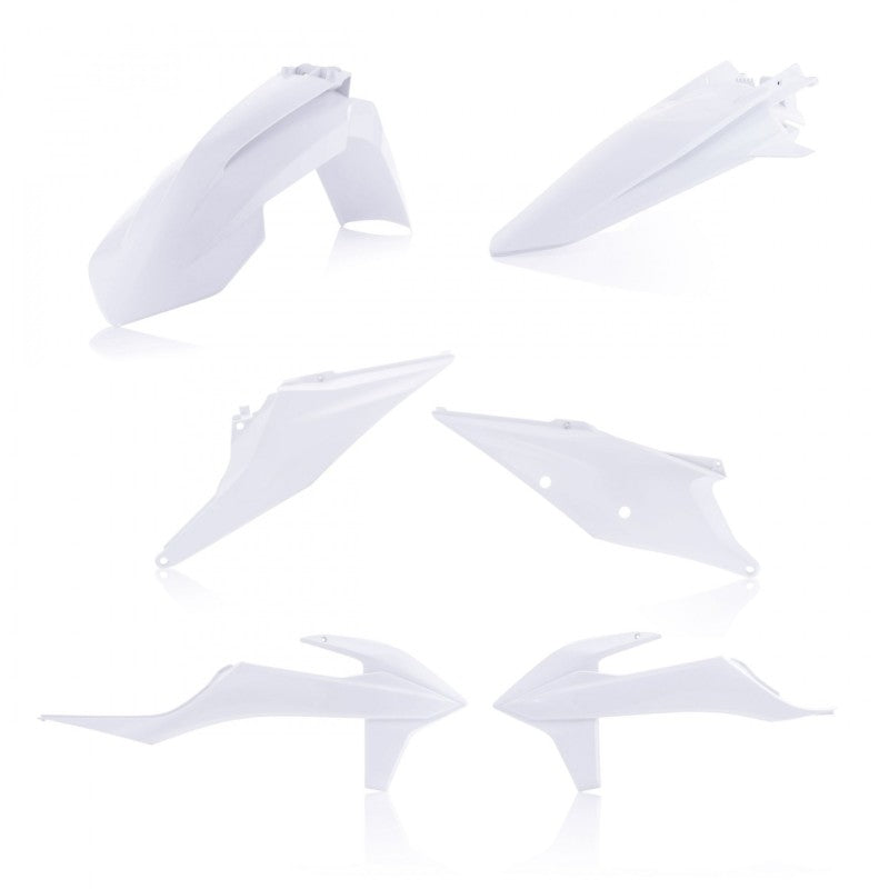 Acerbis Plastic Kit - 19-22 KTM SX/SX-F/XC-F 125-450 - 20 White