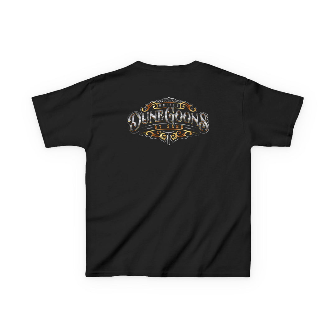 Dune Goons Kids Tee – Vintage 'One of a Kind' Ornate Logo Shirt