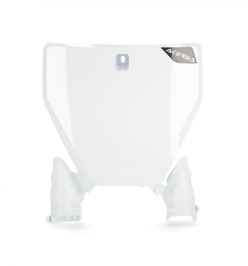 Acerbis Raptor Number Plate - 19-22 Husq TC/TX/FX/FC - White