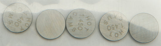 Hot Cams Valve Shim Refill 9.48mm 5 Pack 1.45mm