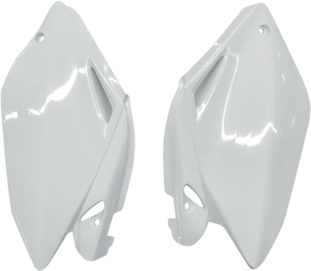UFO Plast Side Panels White - Honda CRF250R 2004-2005